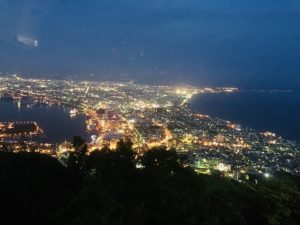 函館　100万ドルの夜景　函館山