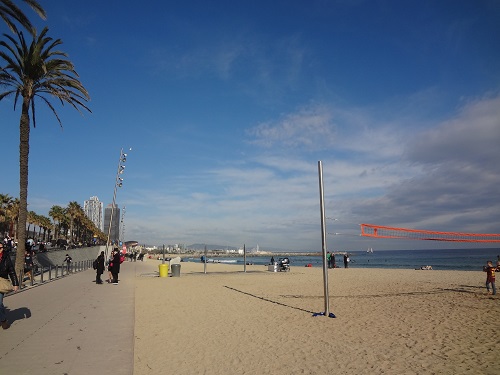 バルセロナ　ビーチ