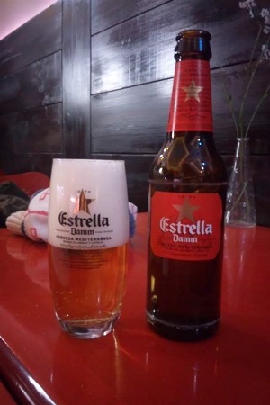 バルセロナ　バル　ビール