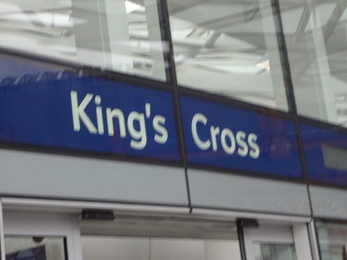 ロンドン　キングスクロス駅