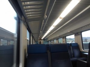 スイス　チューリッヒ　電車