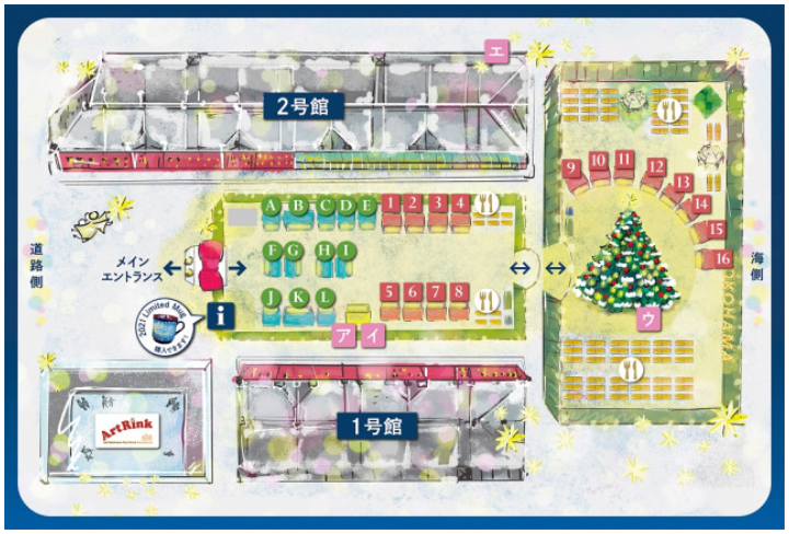 クリスマスマーケット　赤レンガ　横浜