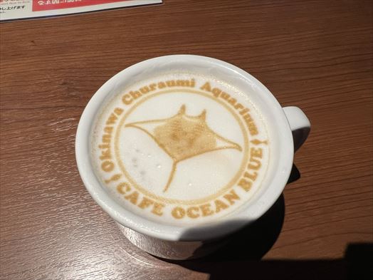 沖縄　美ら海水族館　カフェ　オーシャンブルー