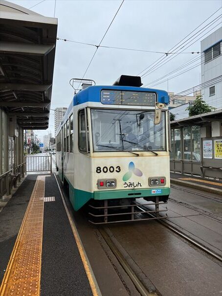 北海道　函館　路面電車