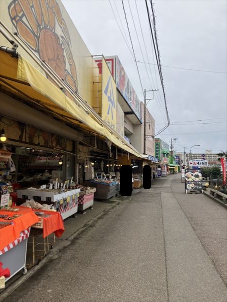 新潟　寺泊　魚市場