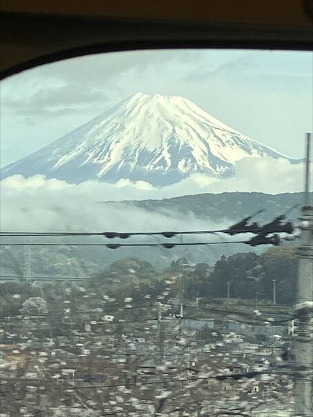 東海道新幹線　富士山