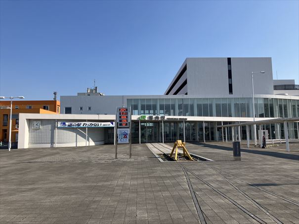 道の駅わっかない　JR稚内駅　最北端駅