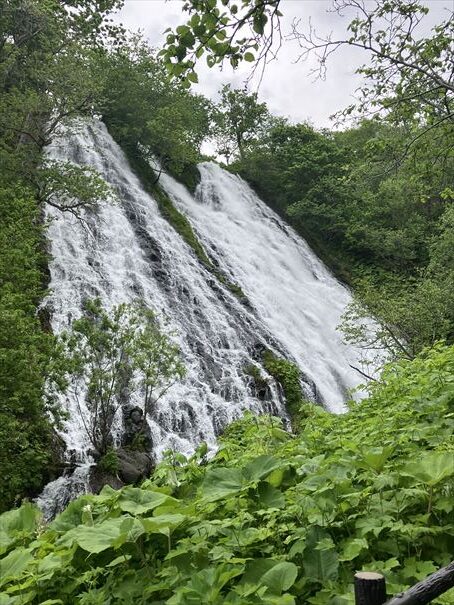 オシンコシンの滝　斜里町　知床