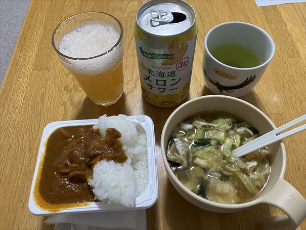 北海道ほぼ一周　夕飯