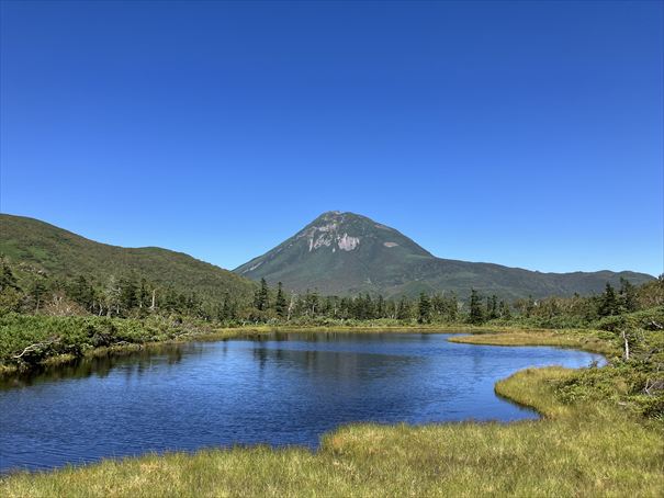 羅臼湖　ハイキング　知床