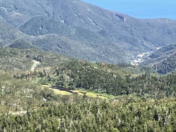 羅臼湖　ハイキング　知床