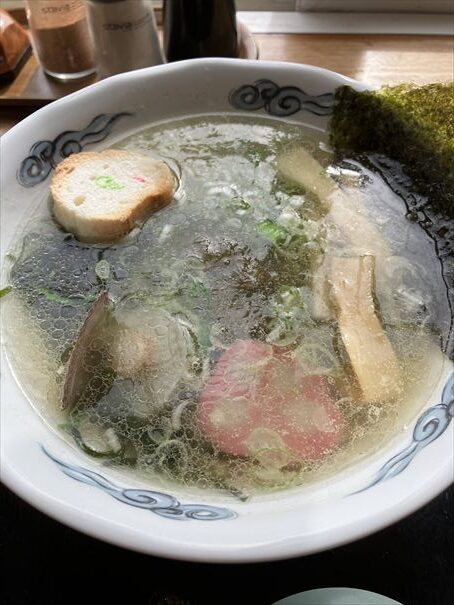 道の駅知床らうす　羅臼昆布ラーメン