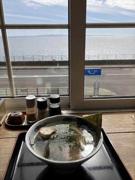 道の駅知床らうす　羅臼昆布ラーメン