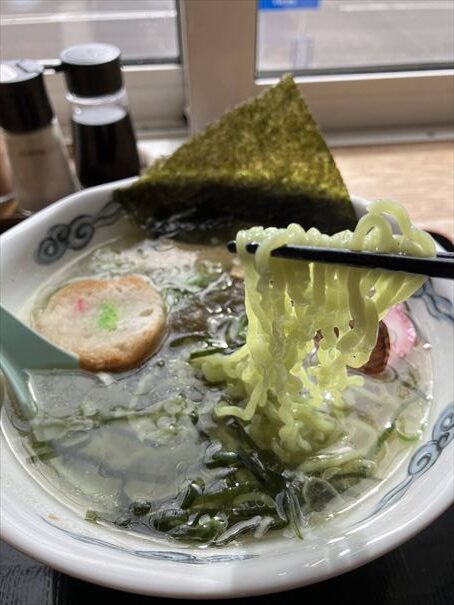 道の駅知床らうす　羅臼昆布ラーメン