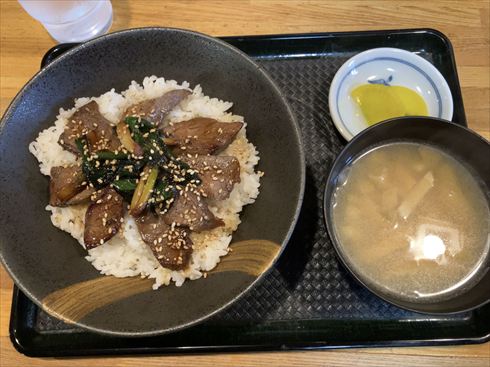 阿寒湖 味心 鹿肉丼
