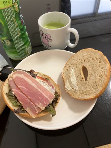 ベーグルサンド　カフェクロワッサン