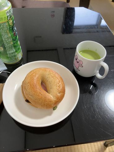 ベーグルサンド　カフェクロワッサン